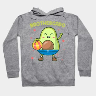 Brothercado Pregnancy Announcement Girl Gift For Men Father day Hoodie